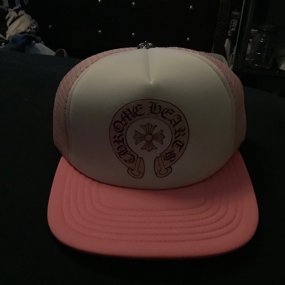 Chrome Hearts “Matty Boy Sex Records” inspired Horseshoe trucker hat. New.